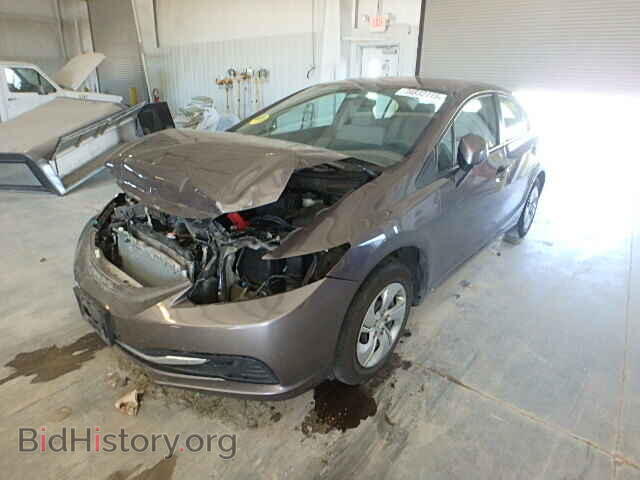 2013 HONDA CIVIC - VIN: 2HGFB2F55DH576480 - Фото 2