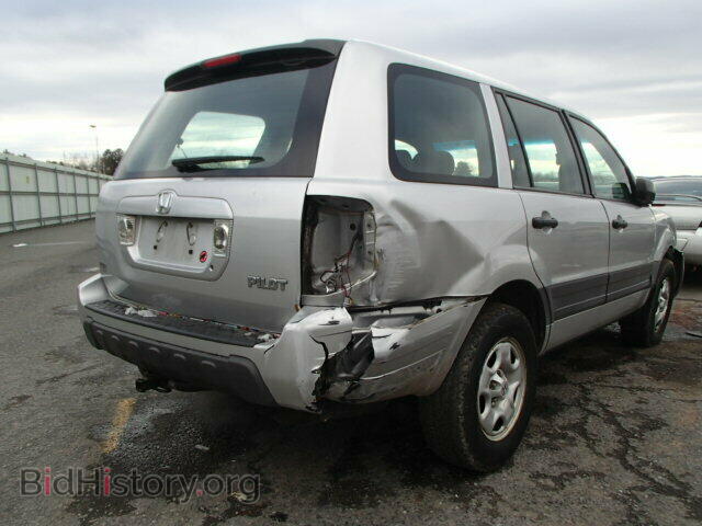 2005 HONDA PILOT - VIN: 2HKYF18165H572947 - Фото 4