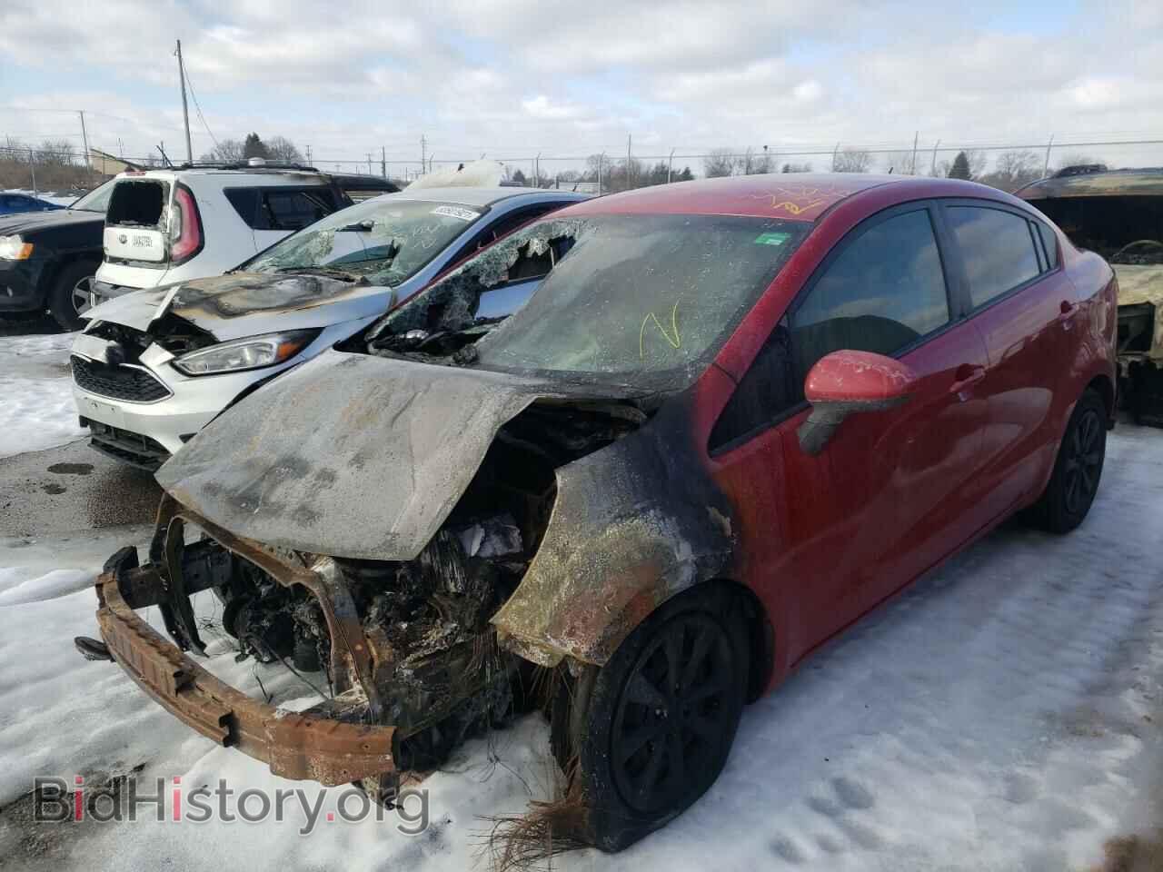 2013 KIA RIO - VIN: KNADM4A38D6269577 - Фото 2