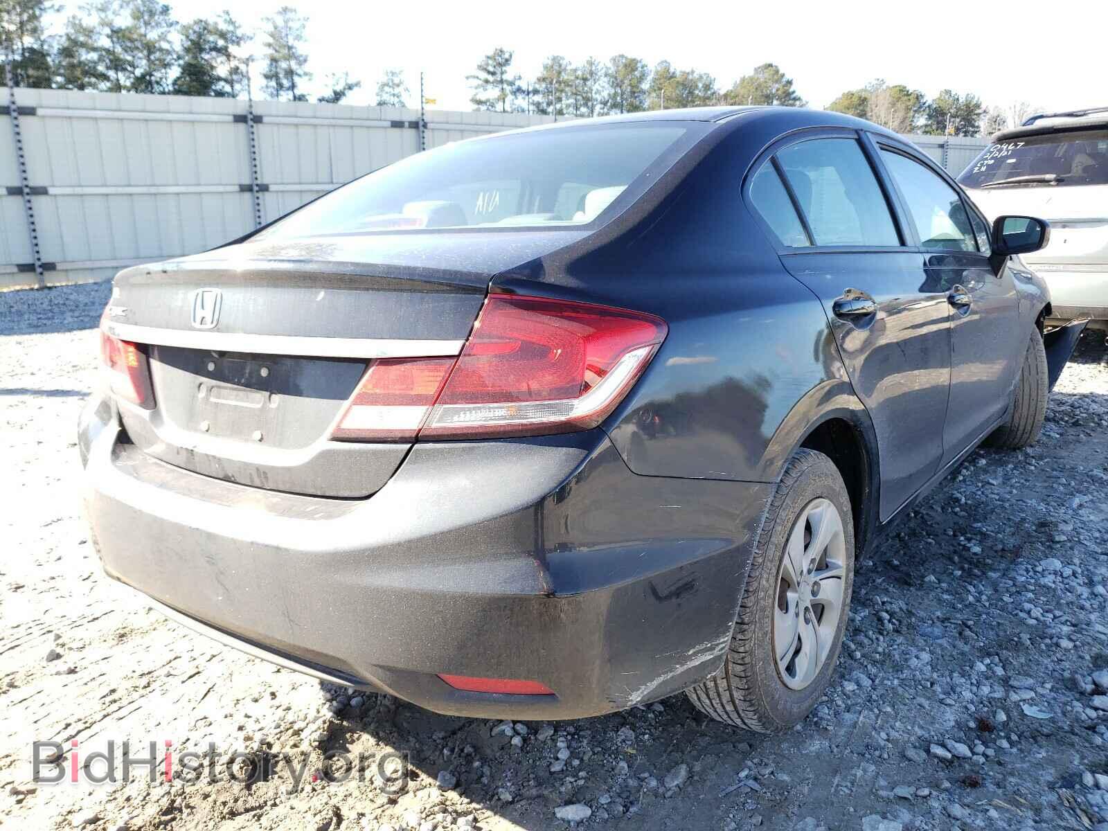 2014 HONDA CIVIC - VIN: 19XFB2F50EE044579 - Фото 4