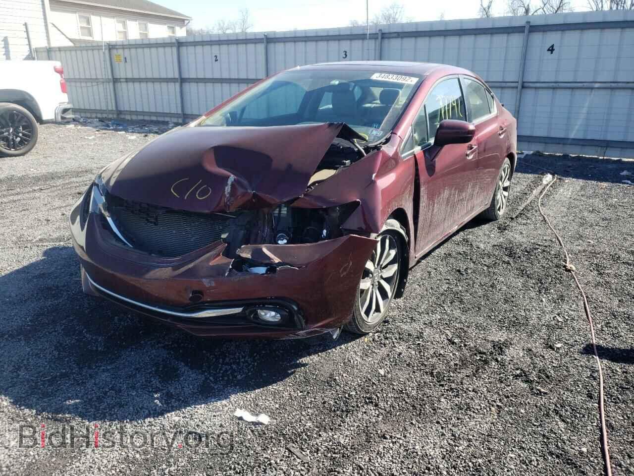 2015 HONDA CIVIC - VIN: 2HGFB2F90FH541626 - Фото 2