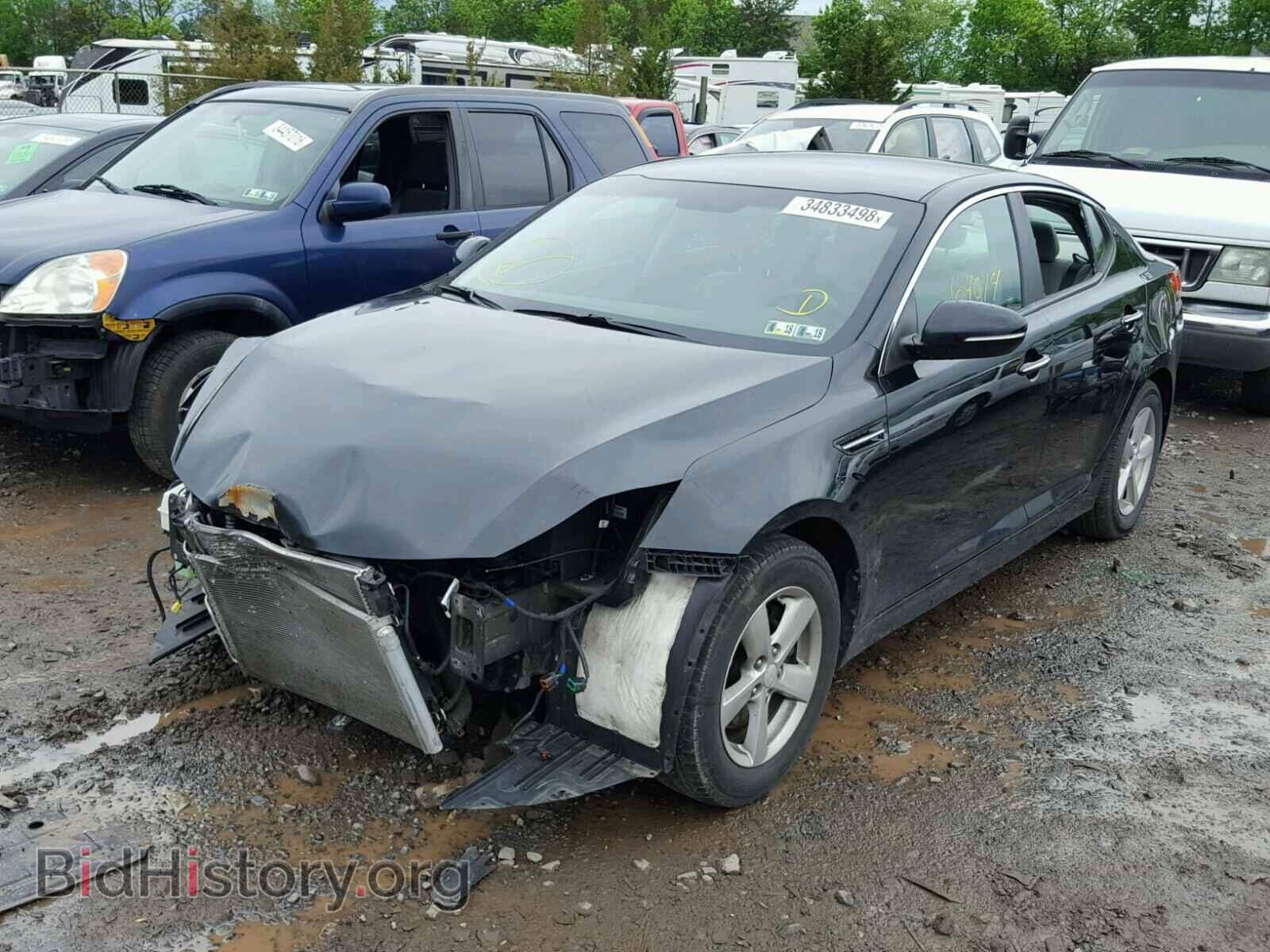 2014 KIA OPTIMA - VIN: 5XXGM4A77EG274968 - Фото 2