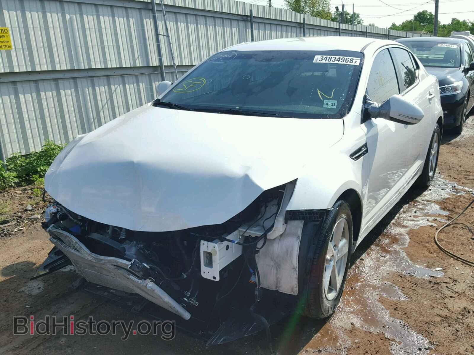 2015 KIA OPTIMA - VIN: KNAGM4A77F5662351 - Фото 2
