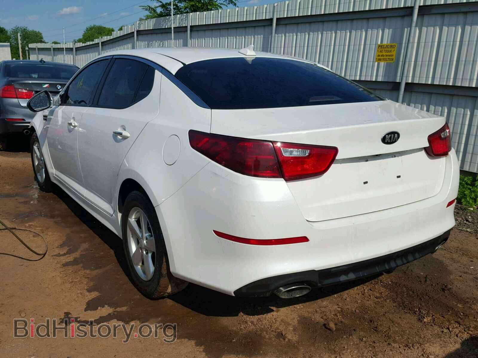 2015 KIA OPTIMA - VIN: KNAGM4A77F5662351 - Фото 3