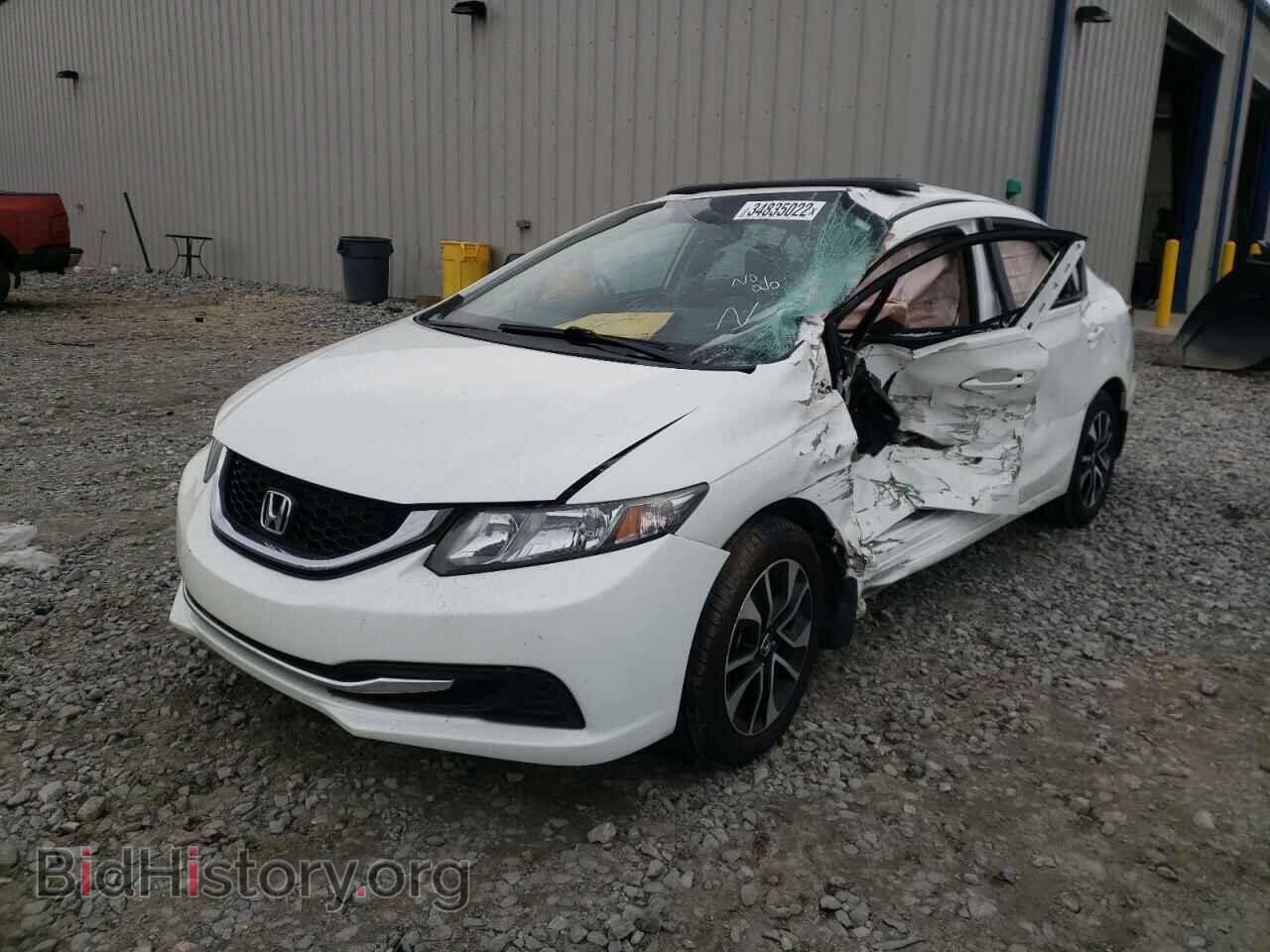 2015 HONDA CIVIC - VIN: 19XFB2F8XFE114357 - Фото 2