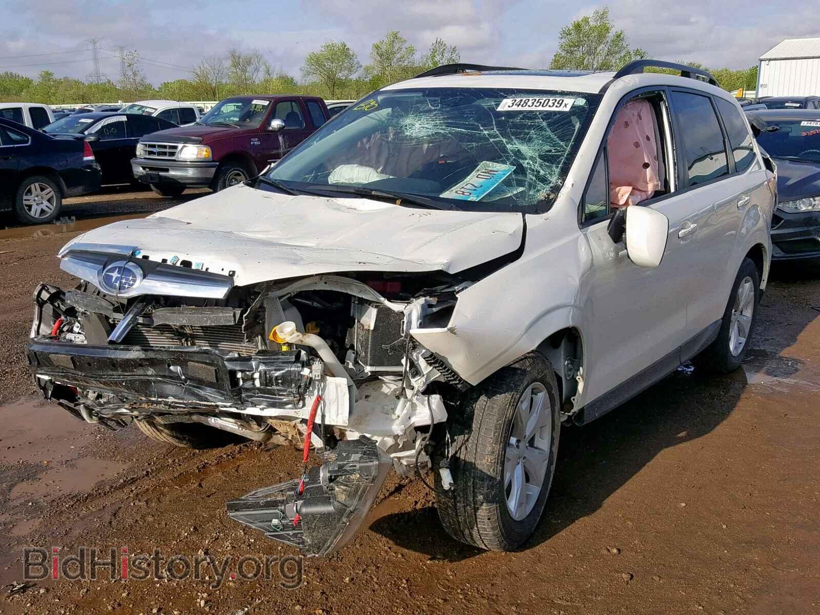 2015 SUBARU FORESTER - VIN: JF2SJAFC4FH590325 - Фото 2