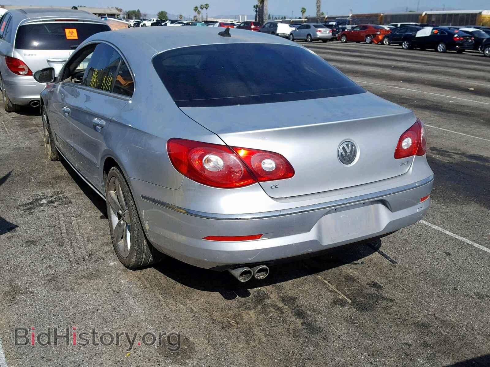 2012 VOLKSWAGEN CC - VIN: WVWHP7AN0CE541199 - Фото 3