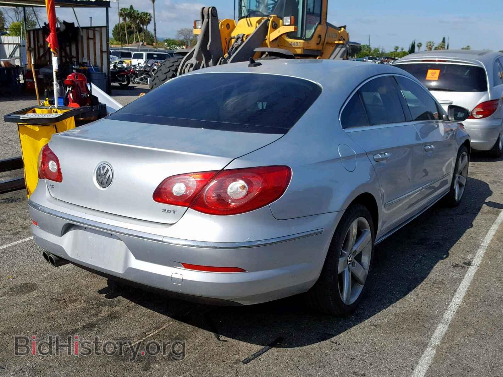 2012 VOLKSWAGEN CC - VIN: WVWHP7AN0CE541199 - Фото 4