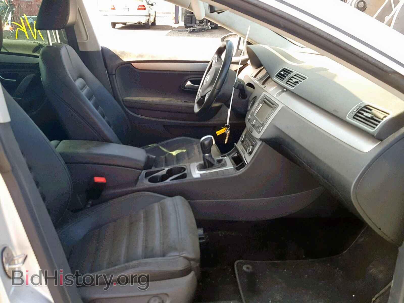 2012 VOLKSWAGEN CC - VIN: WVWHP7AN0CE541199 - Фото 5