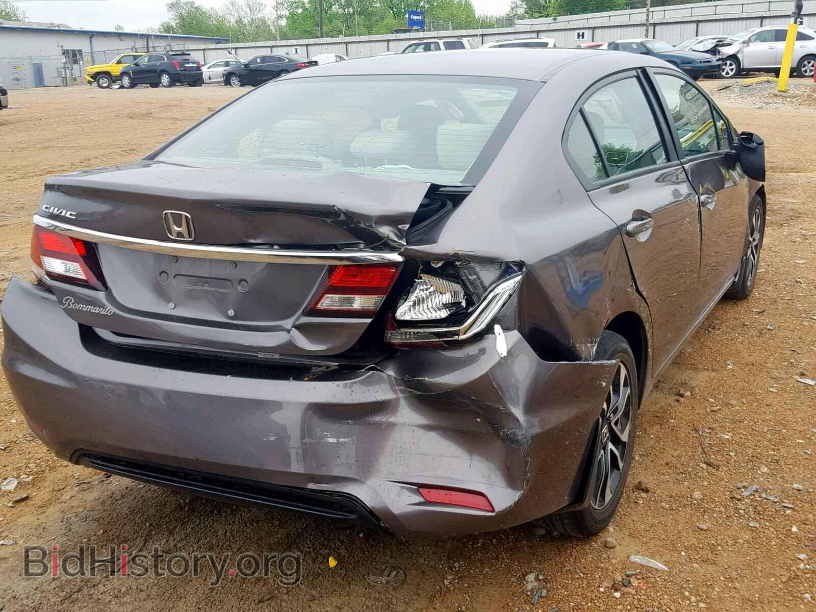 2013 HONDA CIVIC - VIN: 19XFB2F88DE058755 - Фото 4