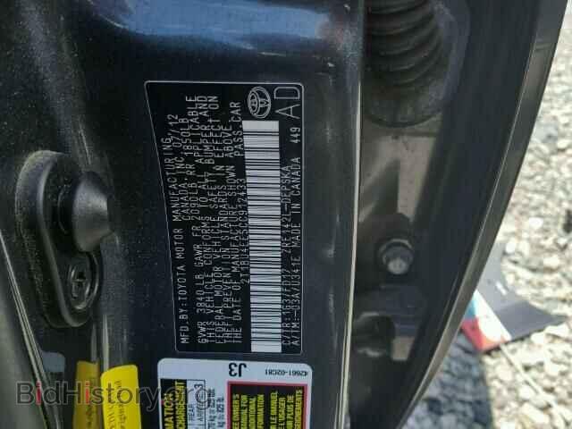 2012 TOYOTA COROLLA - VIN: 2T1BU4EE5CC912433 - Фото 10