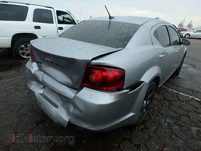 2013 DODGE AVENGER - VIN: 1C3CDZAB9DN637701 - Фото 4