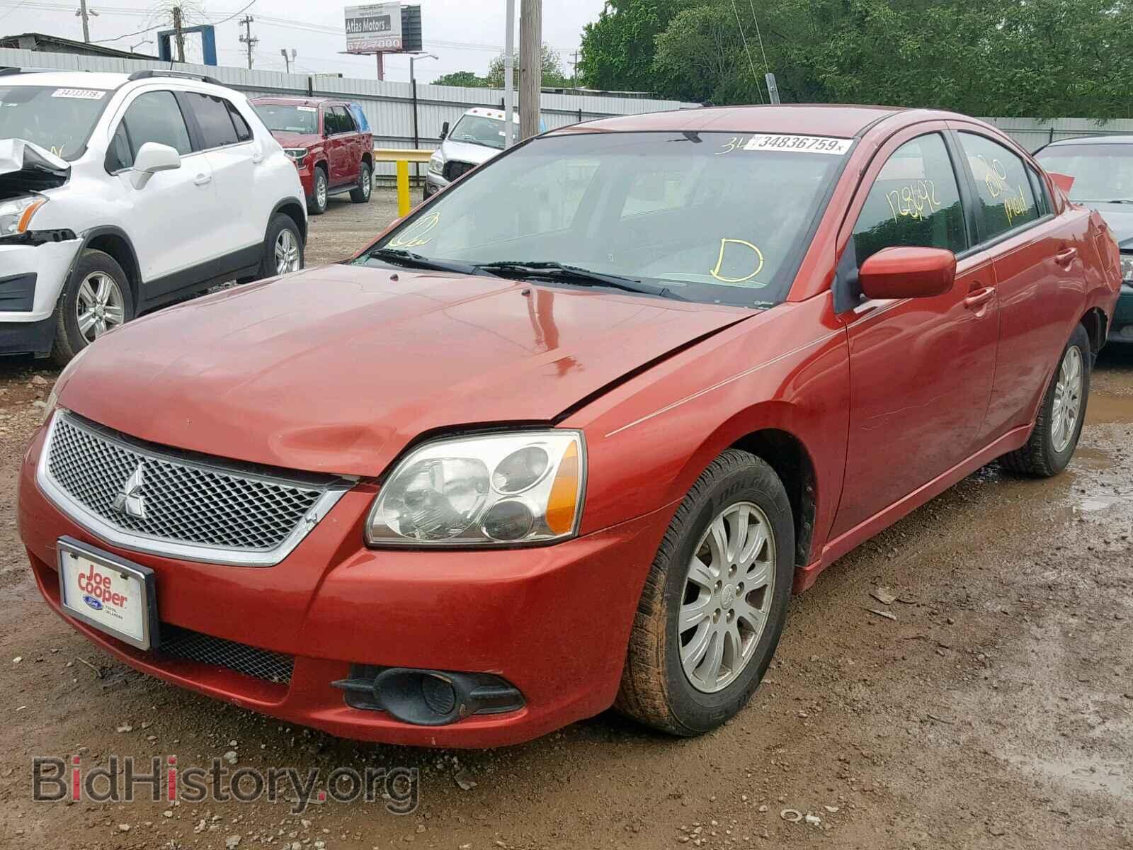 2012 MITSUBISHI GALANT - VIN: 4A32B2FF2CE006347 - Фото 2