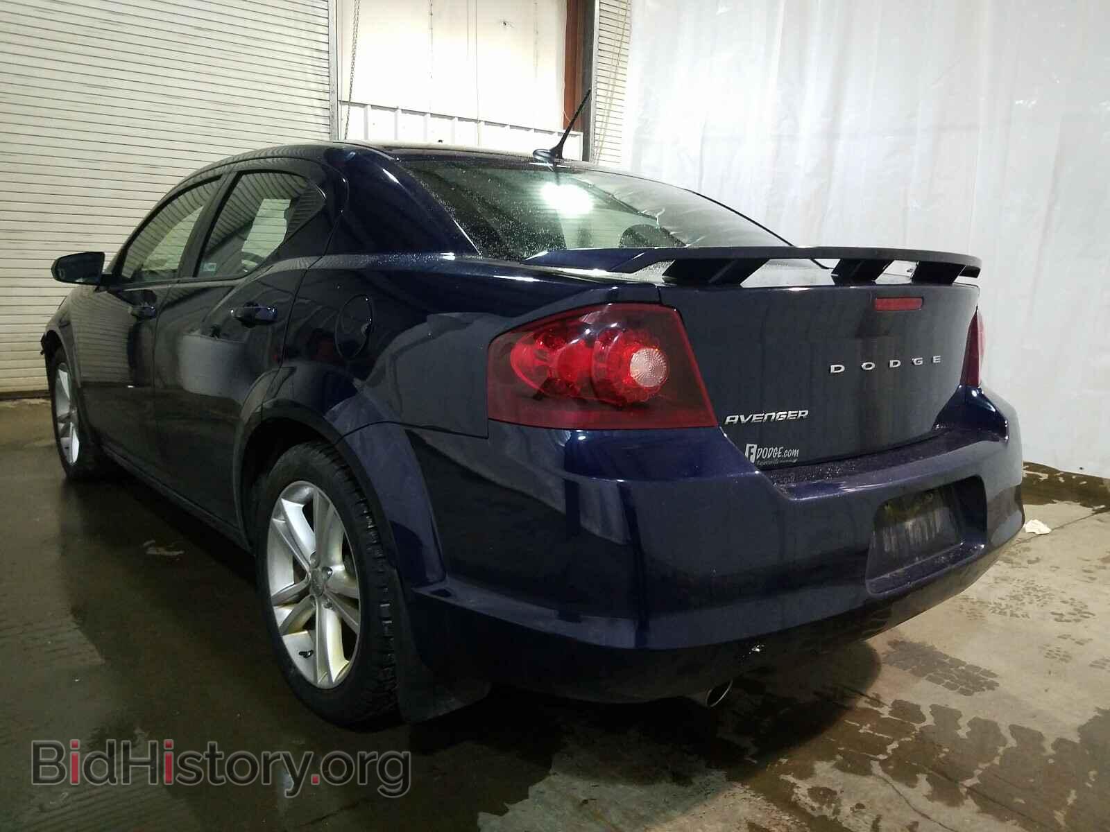 2013 DODGE AVENGER - VIN: 1C3CDZAG7DN552402 - Фото 3