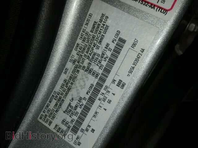 2012 FORD FIESTA - VIN: 3FADP4EJ3CM134109 - Фото 10