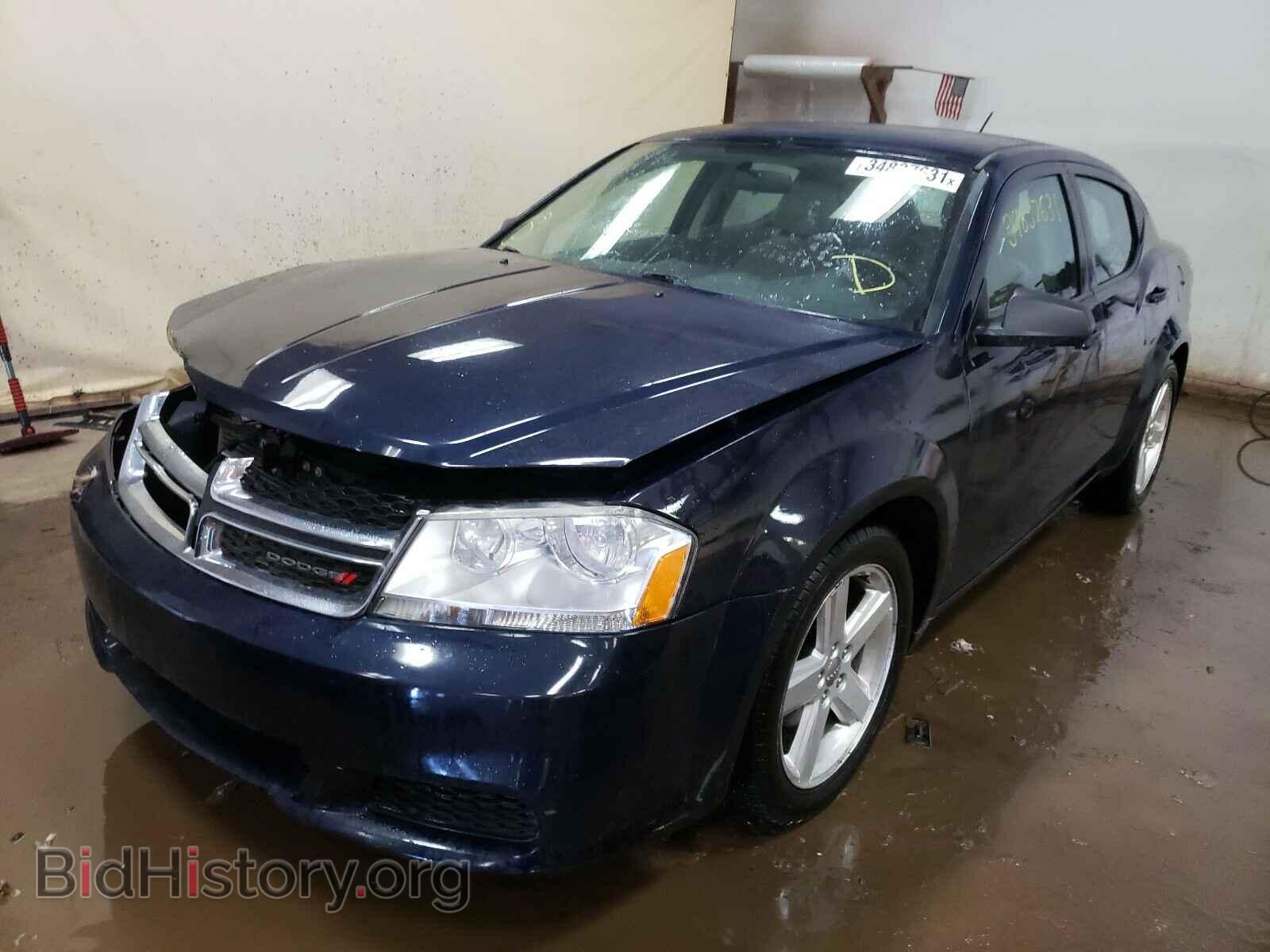 2013 DODGE AVENGER - VIN: 1C3CDZAB1DN551931 - Фото 2