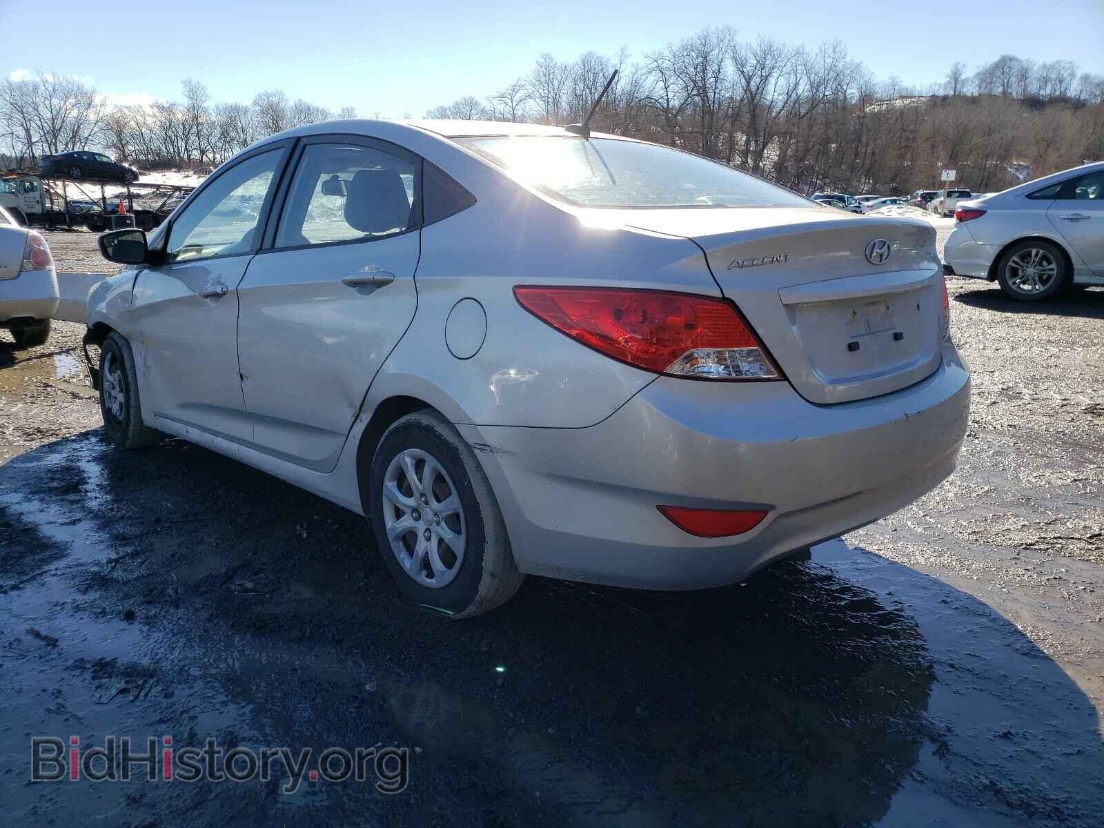 2014 HYUNDAI ACCENT - VIN: KMHCT4AE8EU677704 - Фото 3