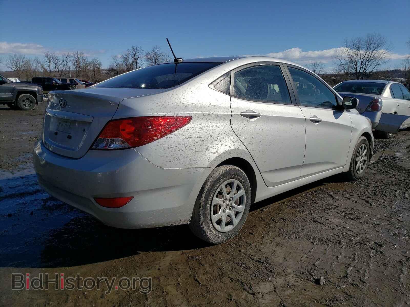 2014 HYUNDAI ACCENT - VIN: KMHCT4AE8EU677704 - Фото 4
