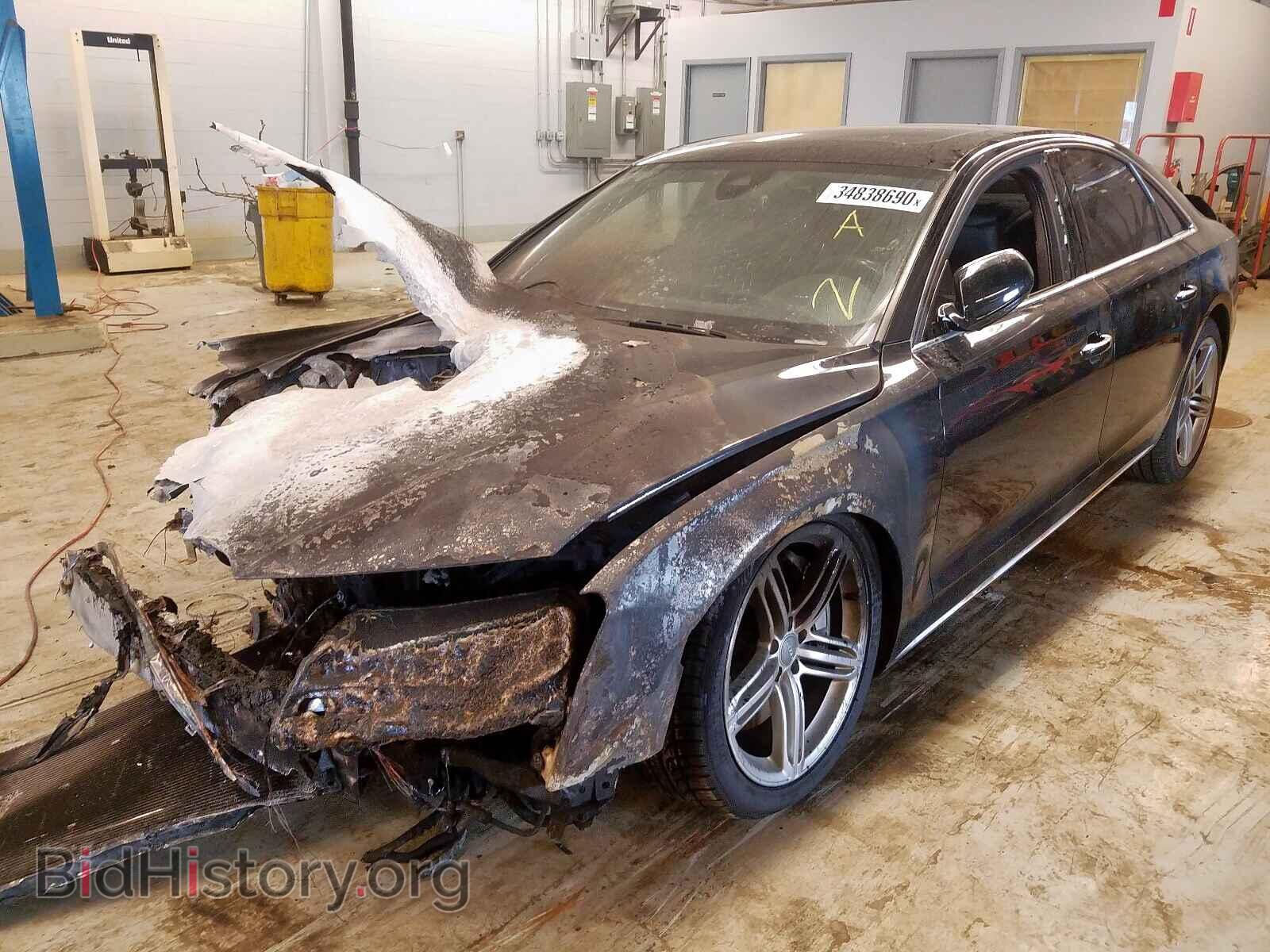 2012 AUDI A8 - VIN: WAUAVAFD8CN024735 - Фото 2