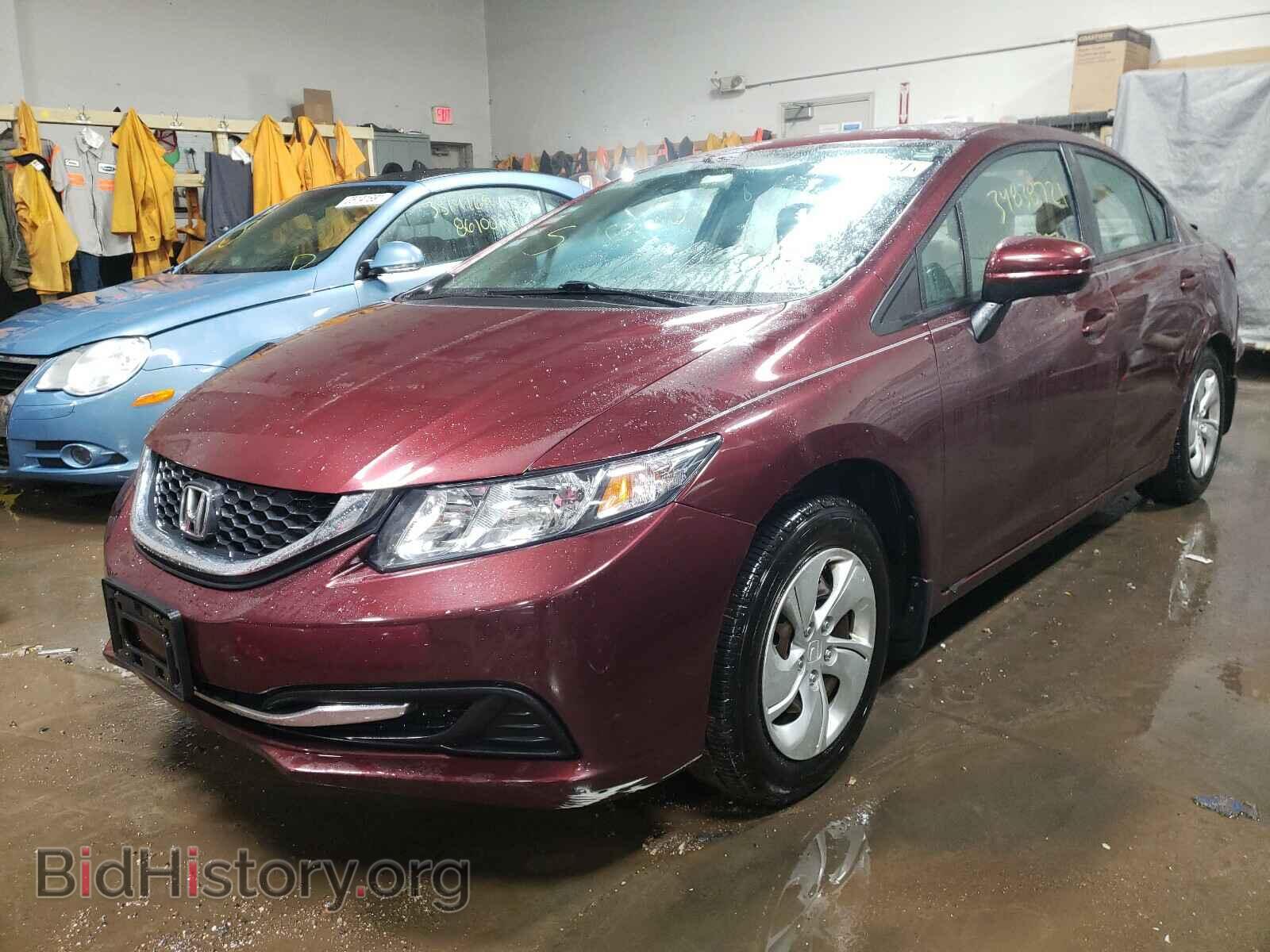2015 HONDA CIVIC - VIN: 19XFB2F52FE110759 - Фото 2