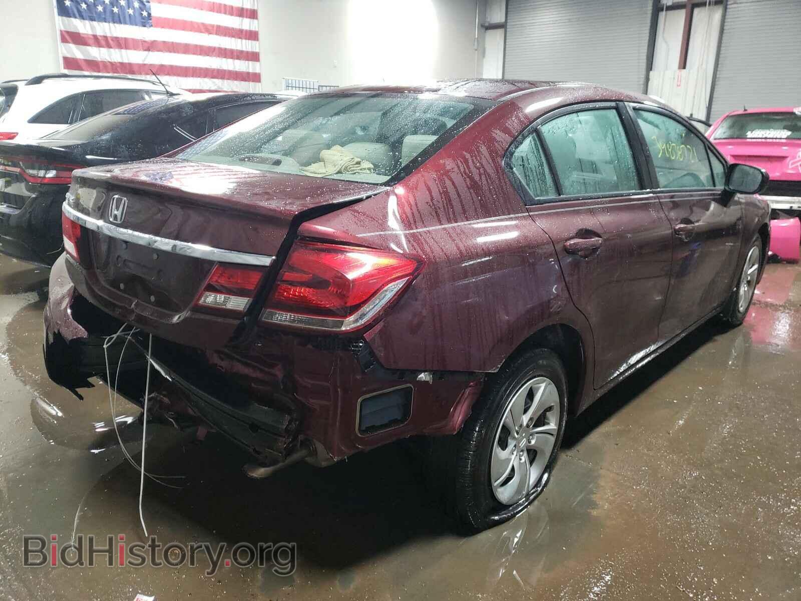 2015 HONDA CIVIC - VIN: 19XFB2F52FE110759 - Фото 4