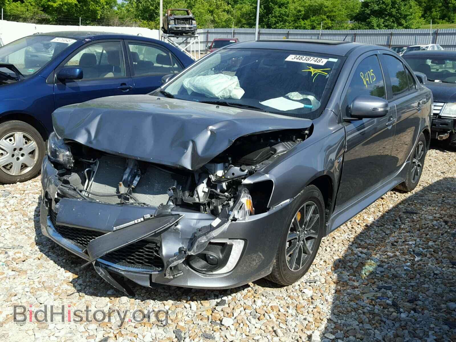 2017 MITSUBISHI LANCER - VIN: JA32U2FU5HU007712 - Фото 2