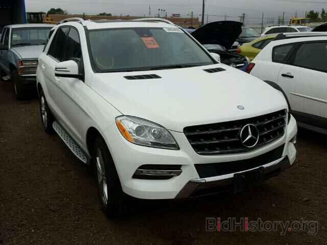 Photo 4JGDA5HB6EA342454 - MERCEDES-BENZ ML350 2014