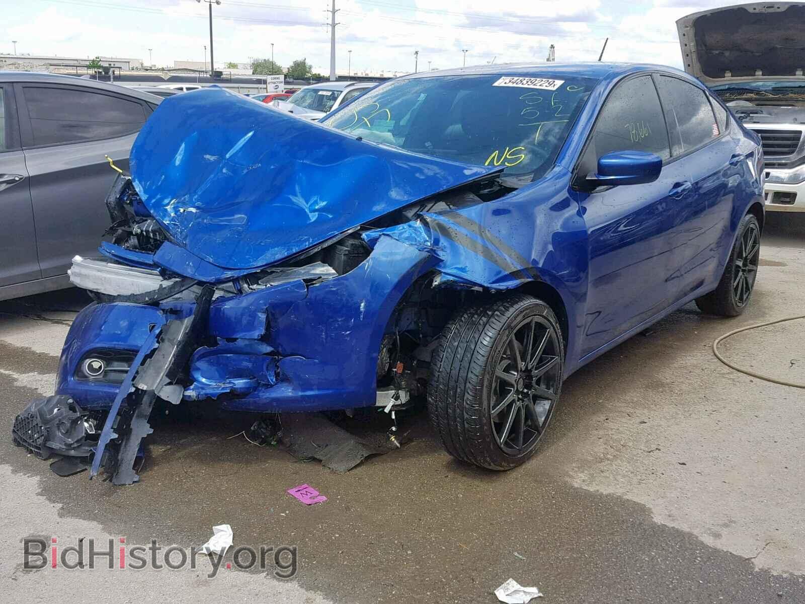 2013 DODGE DART - VIN: 1C3CDFBH8DD209903 - Фото 2