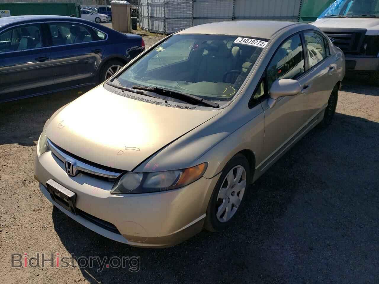 2007 HONDA CIVIC - VIN: 1HGFA16507L135540 - Фото 2