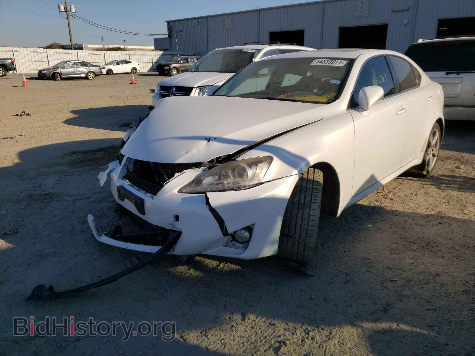 2012 LEXUS IS - VIN: JTHBF5C26C5158947 - Photo 2