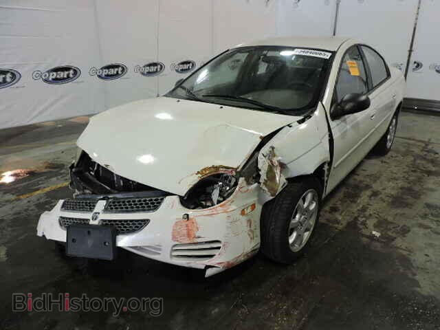 2005 DODGE NEON - VIN: 1B3ES56C75D243496 - Фото 2