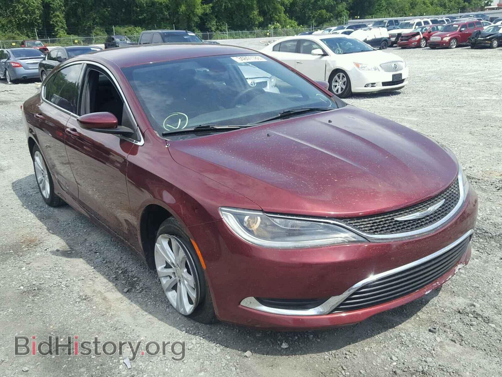 Photo 1C3CCCAB7FN553122 - CHRYSLER 200 2015