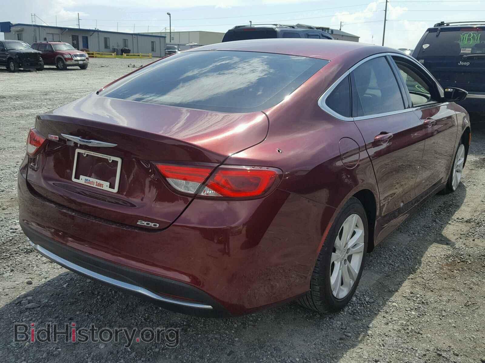 2015 CHRYSLER 200 - VIN: 1C3CCCAB7FN553122 - Фото 4