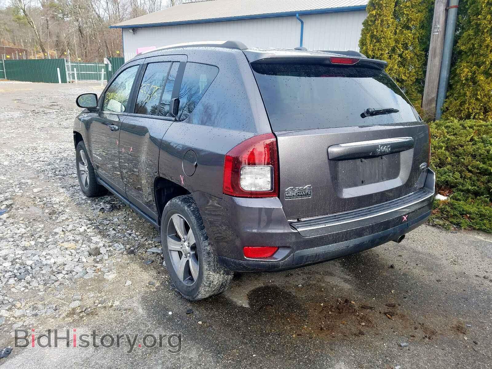 2016 JEEP COMPASS - VIN: 1C4NJDEB7GD751328 - Фото 3