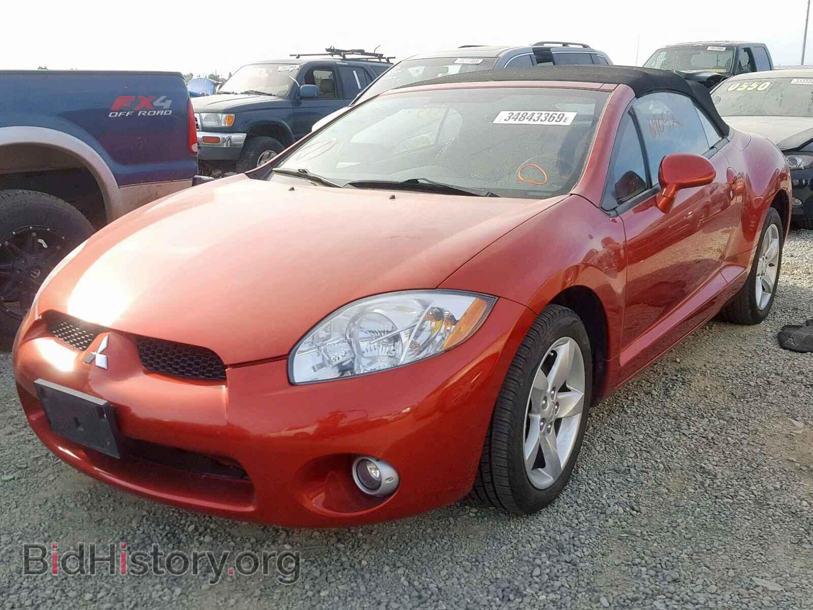 2008 MITSUBISHI ECLIPSE - VIN: 4A3AL25F28E003787 - Фото 2