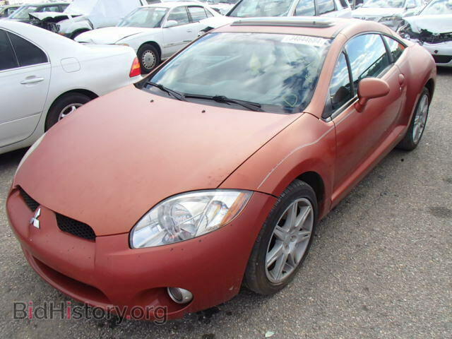 2006 MITSUBISHI ECLIPSE - VIN: 4A3AK34T36E003830 - Фото 2