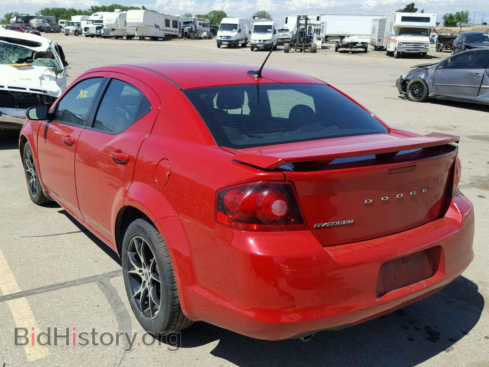 2013 DODGE AVENGER - VIN: 1C3CDZAG8DN748171 - Фото 3