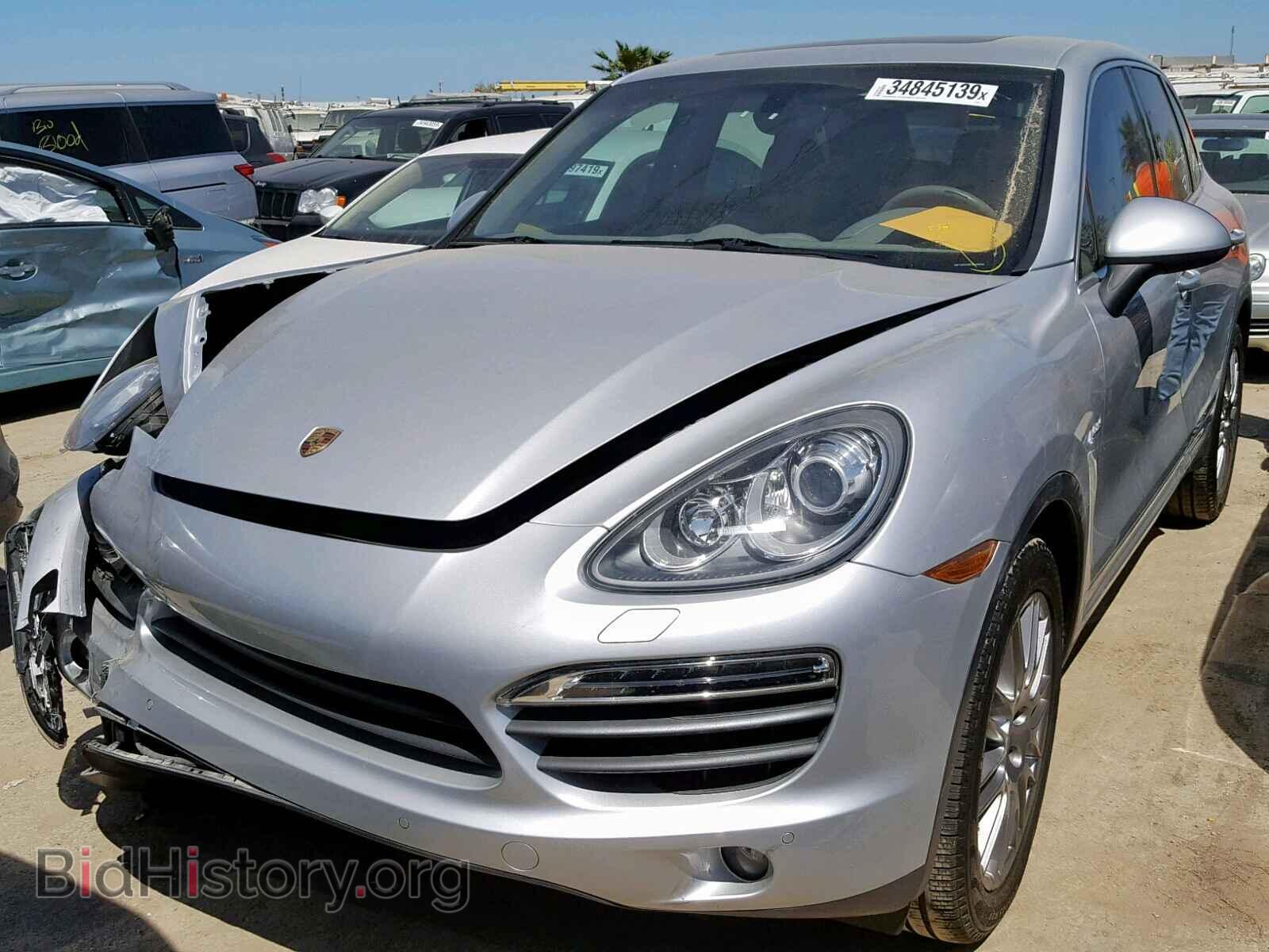 2012 PORSCHE CAYENNE S - VIN: WP1AE2A25CLA92578 - Фото 2