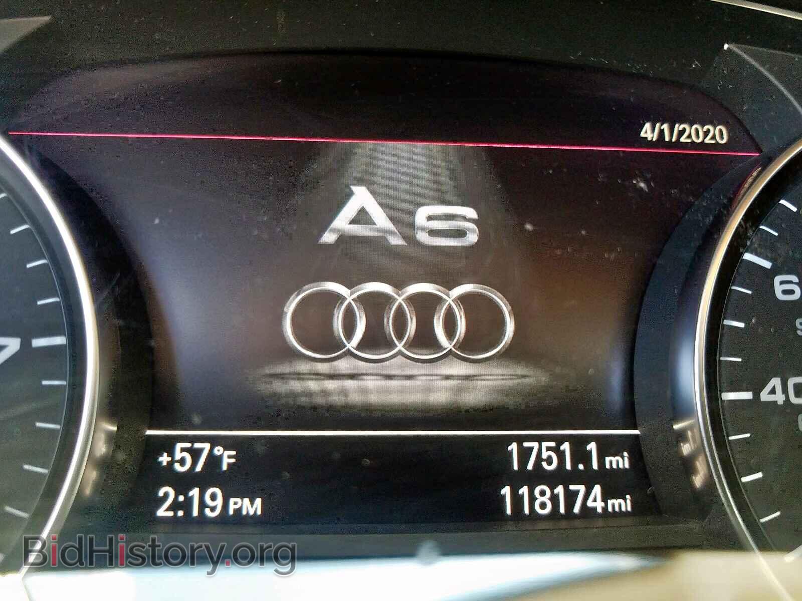 2012 AUDI A6 - VIN: WAUGGAFC0CN122802 - Фото 8