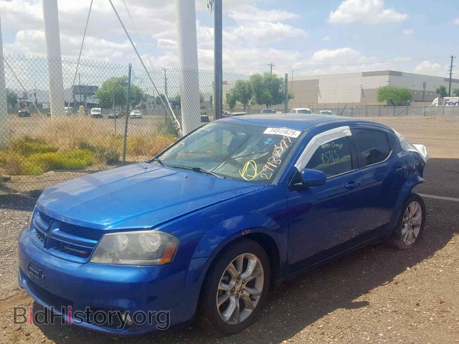 2012 DODGE AVENGER - VIN: 1C3CDZBG6CN280535 - Фото 2