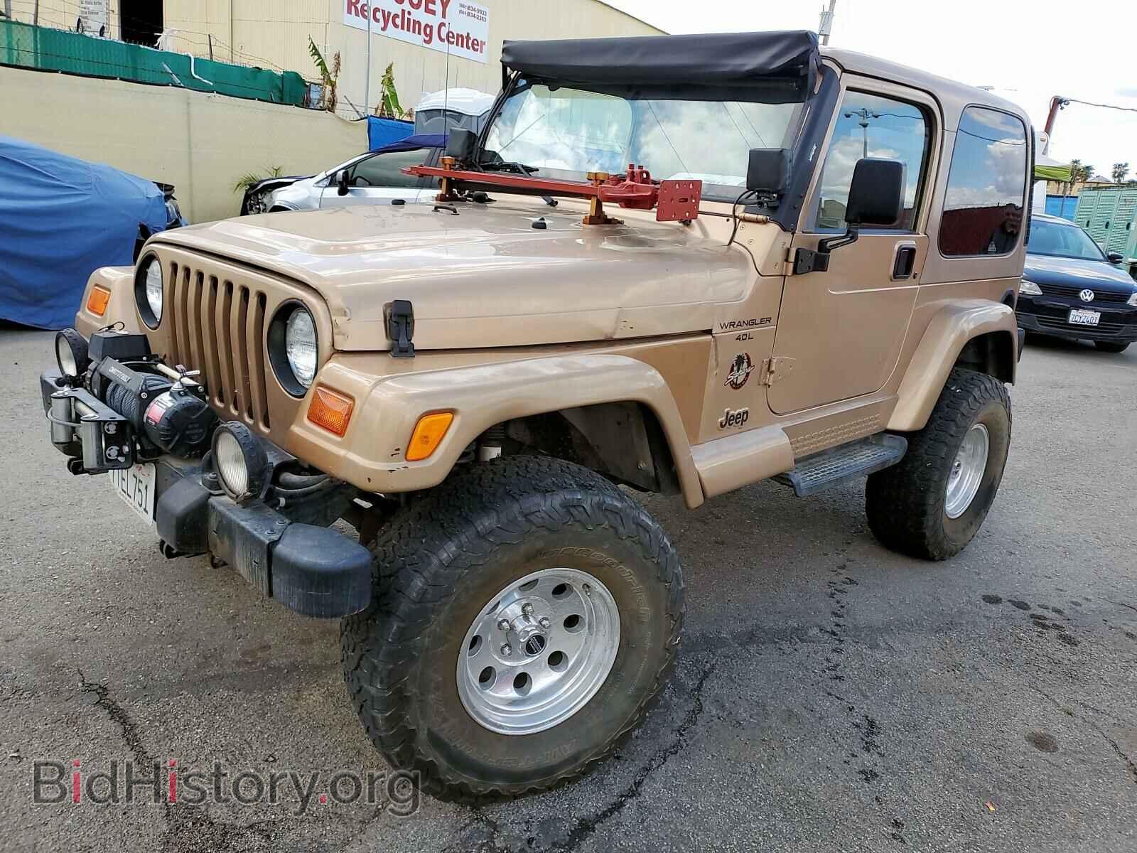 2000 JEEP WRANGLER - VIN: 1J4FA59S5YP777344 - Фото 2