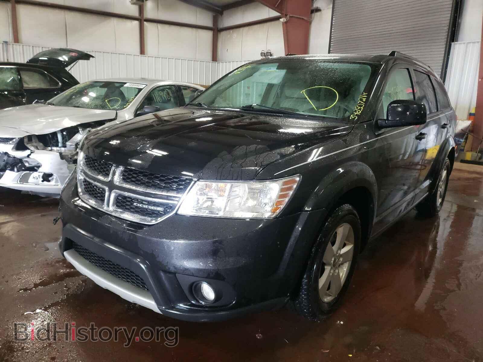 2012 DODGE JOURNEY - VIN: 3C4PDCBG6CT182079 - Фото 2