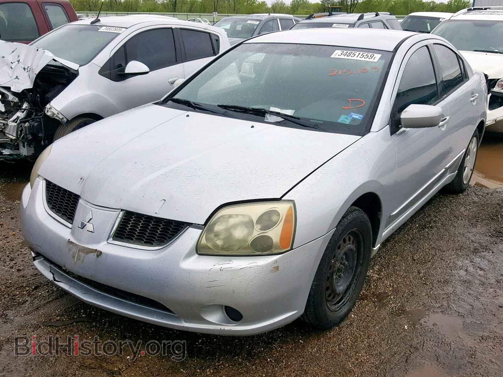 2004 MITSUBISHI GALANT - VIN: 4A3AB36F74E075389 - Фото 2
