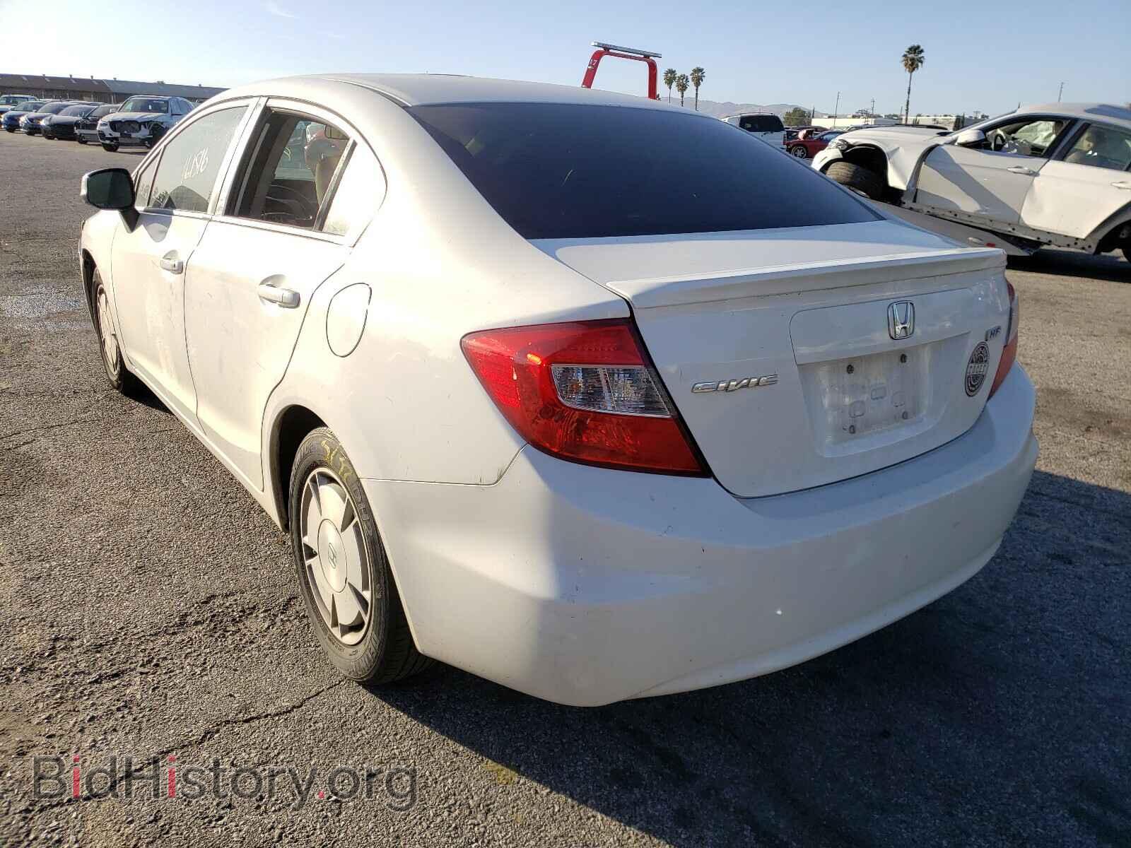 2012 HONDA CIVIC - VIN: 2HGFB2F6XCH527279 - Фото 3