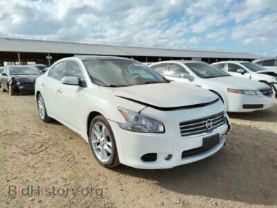 2011 Nissan MAXIMA Maxima S, белый — VIN 1N4AA5AP1BC863410, Copart