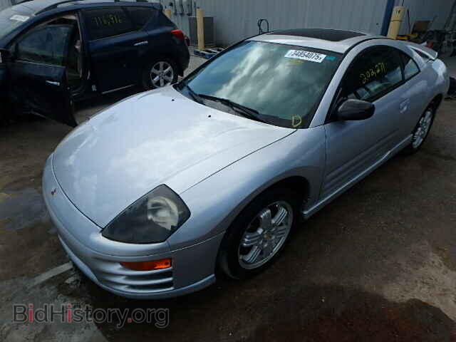 2001 MITSUBISHI ECLIPSE - VIN: 4A3AC84H51E129931 - Фото 2