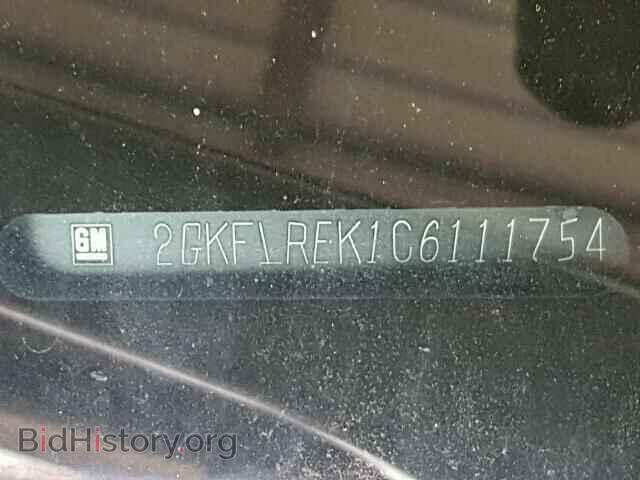 2012 GMC TERRAIN - VIN: 2GKFLREK1C6111754 - Фото 10