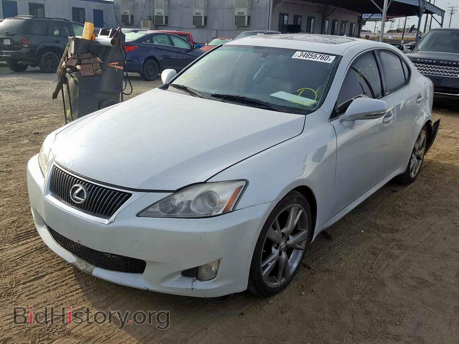 2009 LEXUS IS - VIN: JTHBK262092093481 - Фото 2