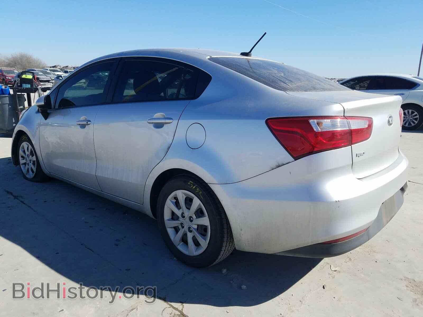 2016 KIA RIO - VIN: KNADM4A35G6607599 - Фото 3
