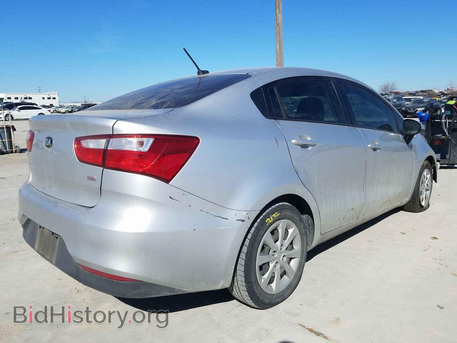 2016 KIA RIO - VIN: KNADM4A35G6607599 - Фото 4